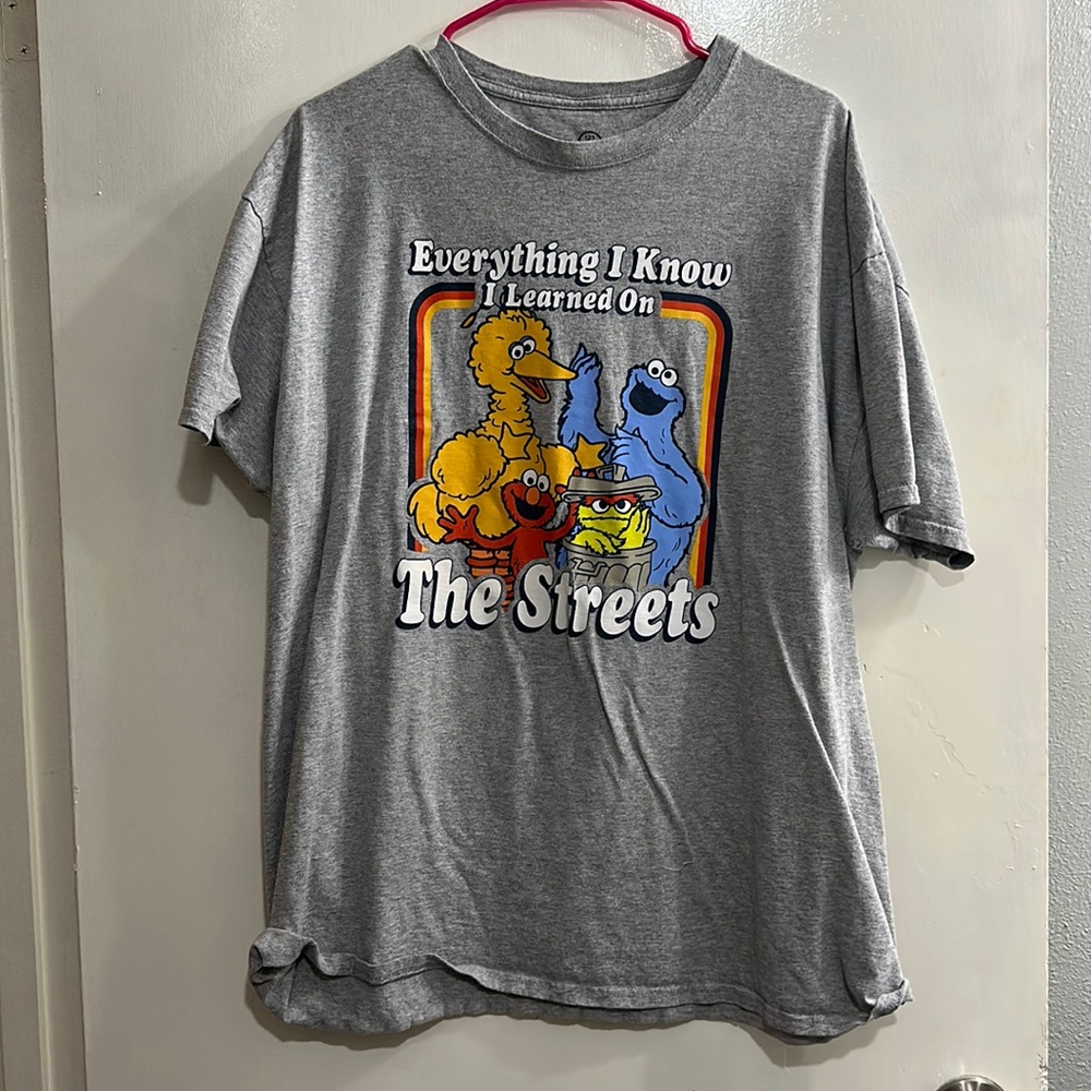 Fun comic Tee Men’s Sesame Street XL